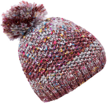Trespass Dames/dames Zabella gebreide Beanie (Donkere kers) - maat Rood