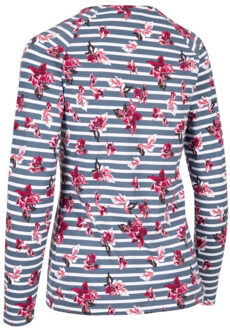 Trespass Dames dellini bloementop met lange mouwen Groen - XS
