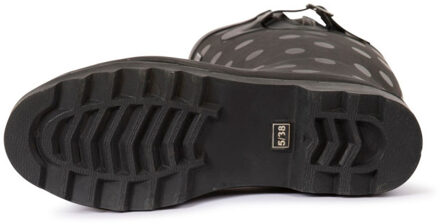 Trespass Dames elena polka dot wellington boots Zwart - 37