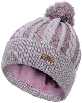 Trespass Dames elle leren badge muts - maat One size Roze