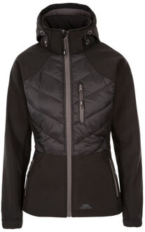 Trespass Dames elvira soft shell jas Zwart
