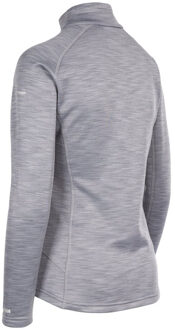 Trespass Dames Fairford Half Zip Middelgewicht Fleece Top - maat EU 40 / UK 12 Grijs