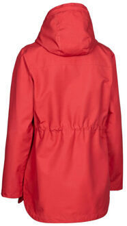 Trespass Dames finch tp50 waterdichte jas - maat S Rood