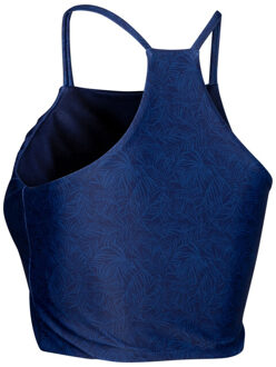 Trespass Dames harlow palm leaf zwemtop - maat M Blauw