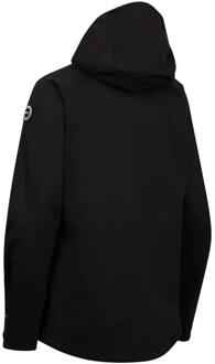 Trespass Dames justine dlx waterdichte jas - maat EU 38 / UK 10 Zwart