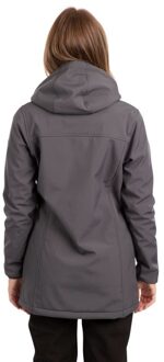 Trespass Dames Kristen Waterdichte Jas en is Lang van Lengte (Koolstof) Donkergrijs