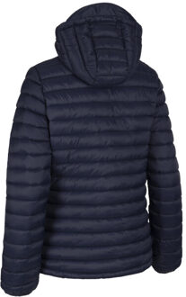 Trespass Dames lenka gewatteerde jas met capuchon - maat 44 Blauw