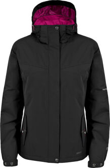 Trespass Dames malissa lichte, gewatteerde en waterdichte jas Zwart - XL