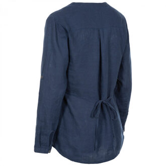 Trespass Dames Messina Casual Katoenen Blouse (Navy)