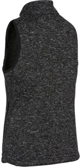 Trespass Dames Mildred Volledige Rits Fleece Gilet - maat Zwart