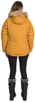Trespass Dames nadina waterbestendige gewatteerde jas Geel - L