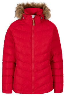 Trespass Dames nadina waterbestendige gewatteerde jas - maat XL Rood