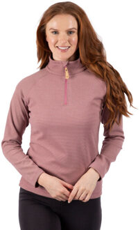 Trespass Dames olga leder fleece top - maat M Roze