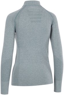 Trespass Dames pelina half zip active top met lange mouwen Groen - S