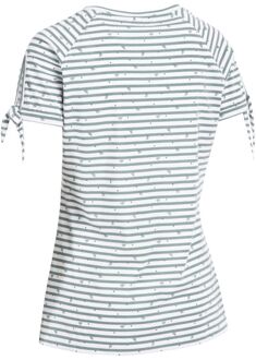Trespass Dames Penelope T-Shirt (Teal Mist Stripe) - maat 2XL Groenblauw