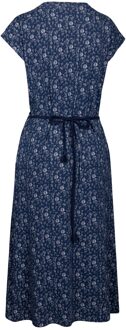 Trespass Dames portia bloem casual jurk - maat Navy