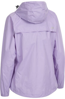 Trespass Dames qikpac waterdichte en opbergbare shell jas Paars - XXXL