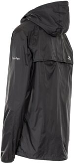 Trespass Dames Qikpac Waterdichte en Opbergbare Shell Jas (Zwart) - 2XL