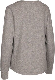 Trespass Dames rina marl top met lange mouwen Grijs - S