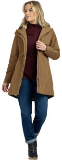 Trespass Dames risha tp50 fleece gevoerde waterdichte jas Groen - S