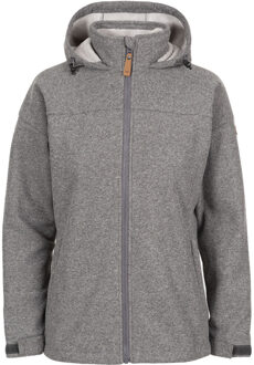 Trespass Dames Rosa Hooded Full Zip Casual Sweatshirt - maat EU 44 / UK 16 Grijs