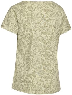 Trespass Dames simona bladeren top Salie Groen