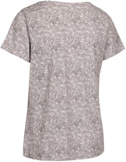Trespass Dames simona palm leaf top Grijs