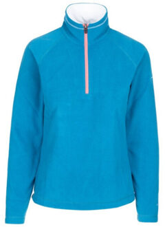 Trespass Dames skylar fleece top Blauw - XS