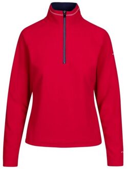 Trespass Dames Skylar Fleece Top (Marine / Rood) Navy - M