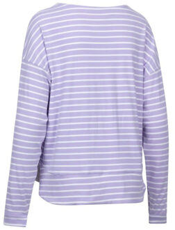Trespass Dames soothing gestreept marl top Paars - XL