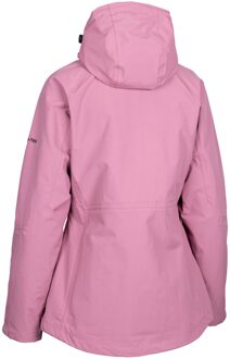Trespass Dames tilbury tp75 waterdichte jas Bessenrood - S