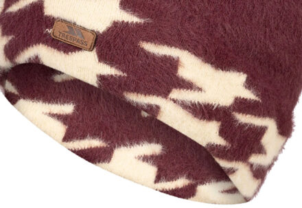 Trespass Dames toffy omkeerbare muts Rood - One size