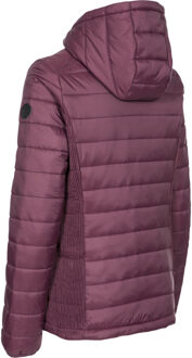Trespass Dames Valerie Gewatteerde Gevoerde Jas met Kap Paars - 2XL
