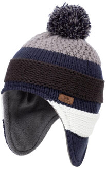 Trespass Dappere wintermuts van imitatiebont Blauw - 98 (lengtemaat)