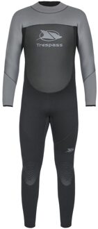 Trespass Diver mens 5mm full length neoprene wetsuit Zwart - S