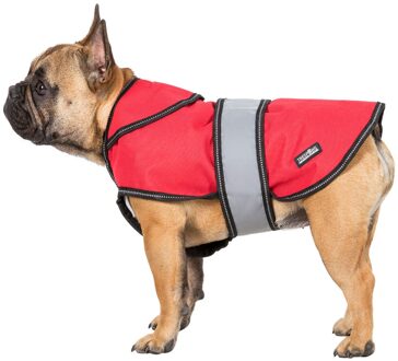 Trespass Duke weerbestendige hondenjas met uitneembaar binnenvlies (Rood)