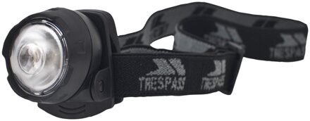 Trespass Flitser Ultralichte LED Headtorch (Zwart)