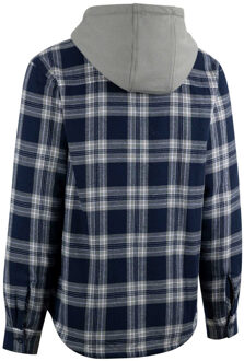 Trespass Geruit heren overhemd (Marine) Navy