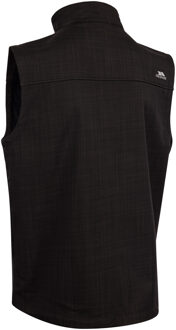 Trespass Heren Baro TP50 Softshell Gilet (Zwart Marl) Grijs - 2XS