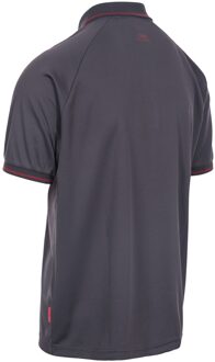 Trespass Heren Bonnington Polo Top (Donkergrijs)