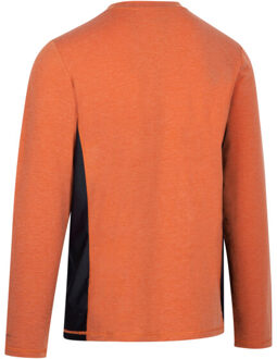 Trespass Heren charlie t-shirt met lange mouwen Oranje