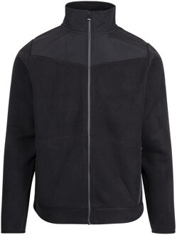 Trespass Heren Chidden Fleece Top (Zwart) - maat L