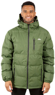 Trespass Heren clip gewatteerde jas - maat XXS Groen