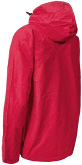 Trespass Heren Corvo Waterbestendige Jas met Capuchon (Rood)