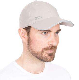 Trespass Heren Cosgrove Quick Dry Baseball Cap (Kiezels) Grijs
