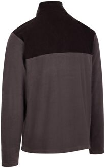 Trespass Heren Curtiston AT100 Fleece Top (Donkergrijs) - maat