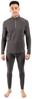 Trespass Heren del base layer top Grijs
