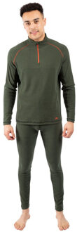 Trespass Heren del base layer top Groen - M