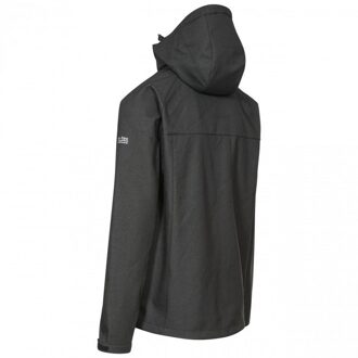 Trespass Heren Desmond TP75 Softshell Jas (Zwart)