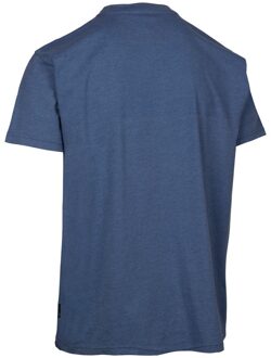 Trespass Heren flagel casual t-shirt Indigoblauw